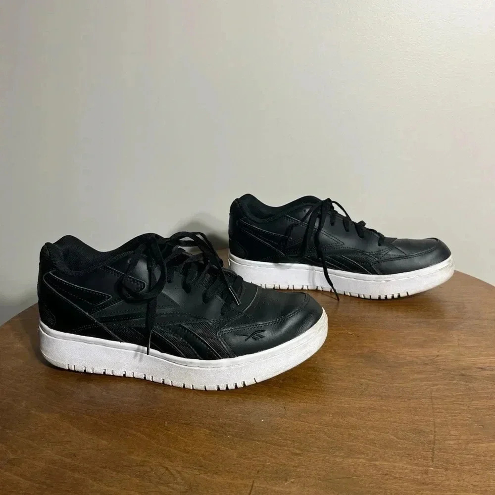Reebok Classics Court Double mix sneakers in black white & pantone Size‎ 9
